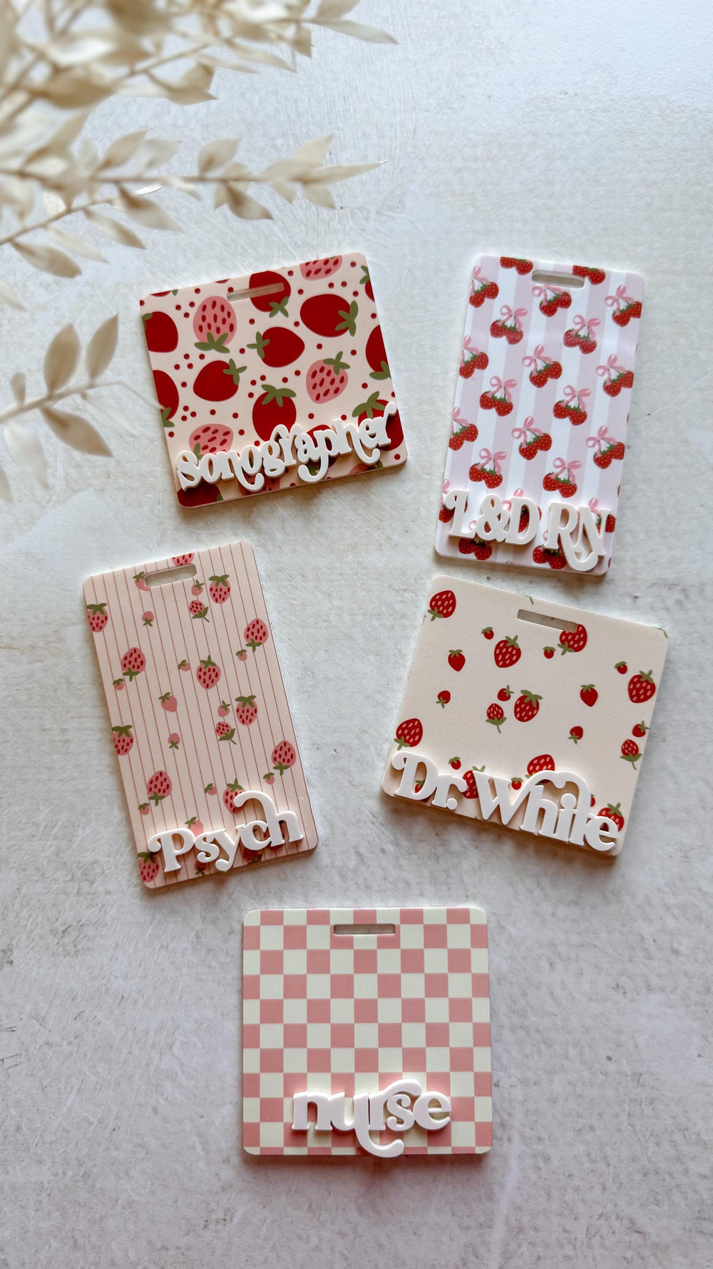 Coquette Bow Badge Buddy – Personalized by Monochromaticfinds