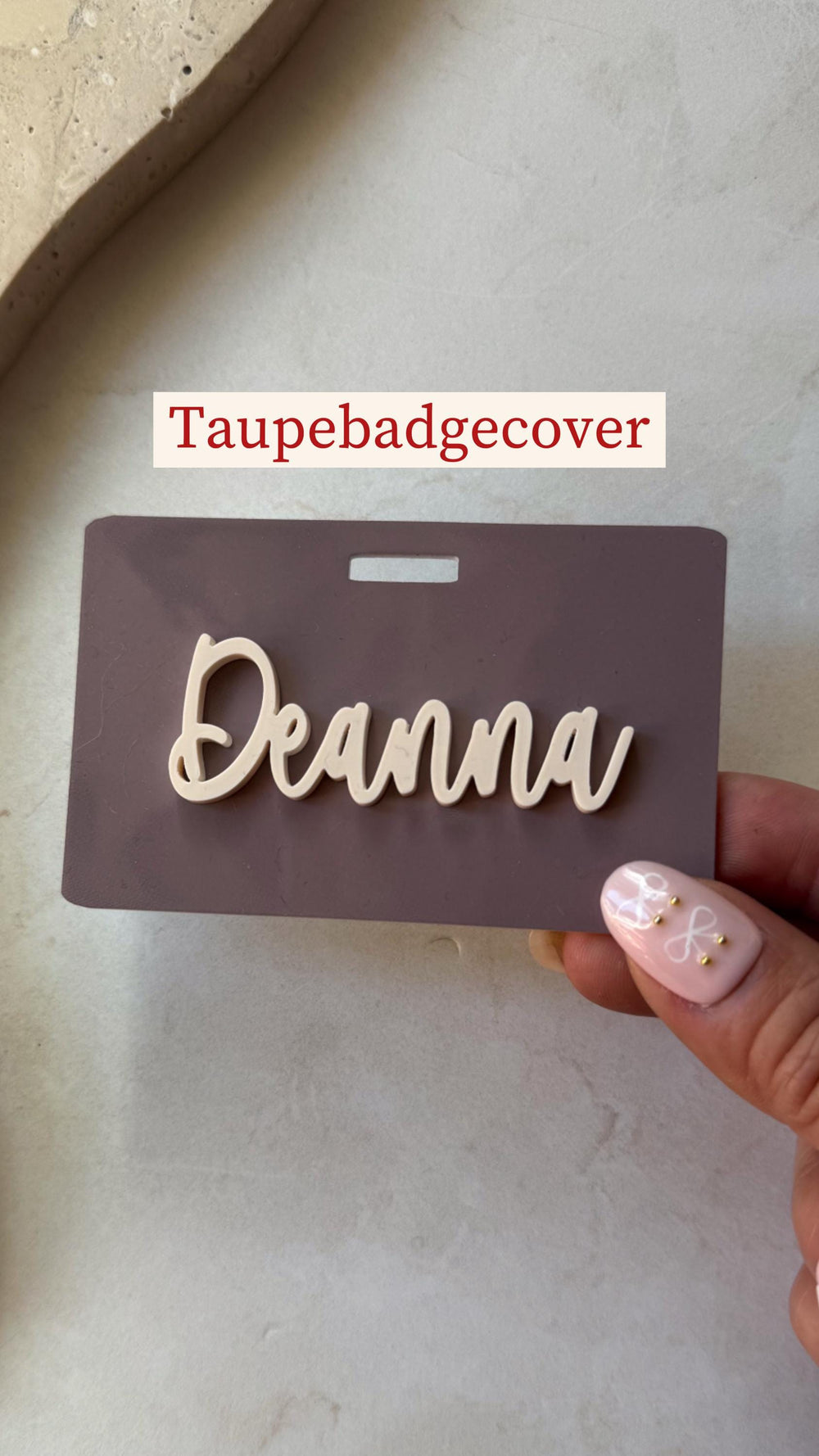 Floral Strawberry Badge Buddy – Personalized by Monochromaticfinds