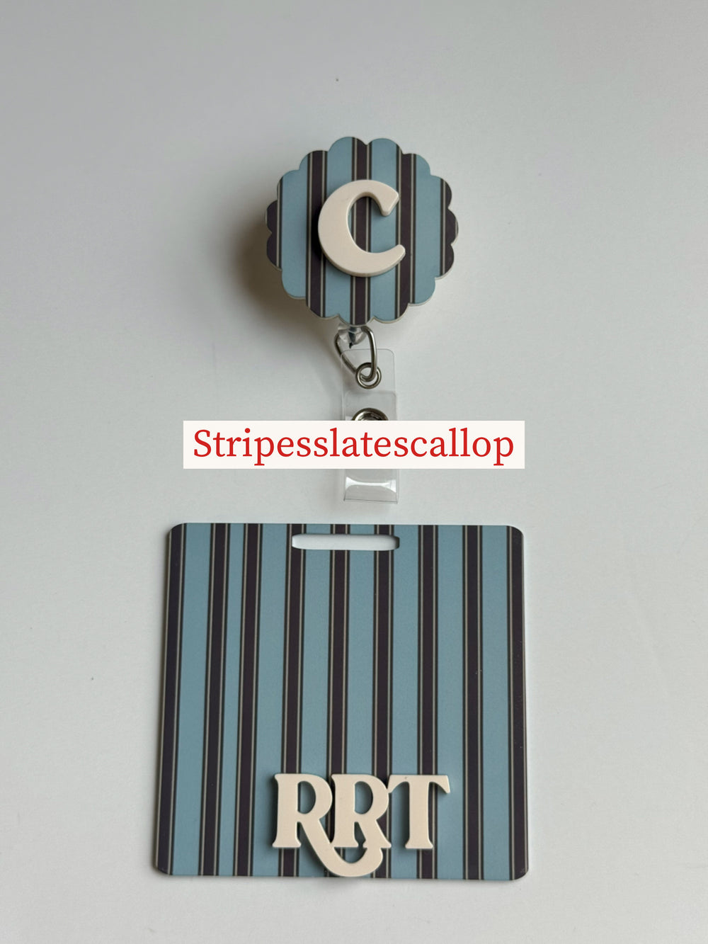 Polka dots badge reel, Polka dots badge buddy, badge set